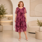 Anke™ | Elegant Floral Dress
