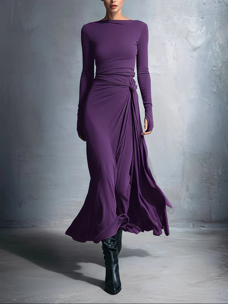 Veya™ | Elegante Vloeiende Maxijurk met Tijdloze Grace