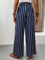 Lena™ | Stijlvolle Gestreepte Broek