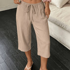 Faye™ | Comfortabele Cropped Broek