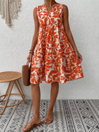 Tasha™ | Elegante Midi Jurk Met Buikcamouflerend Design