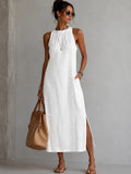 Marit™ | Airy Tummy-Camouflaging Embroidered Dress