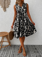 Tasha™ | Elegante Midi Jurk Met Buikcamouflerend Design