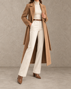 Vivienne™ | Getailleerde Lange Jas