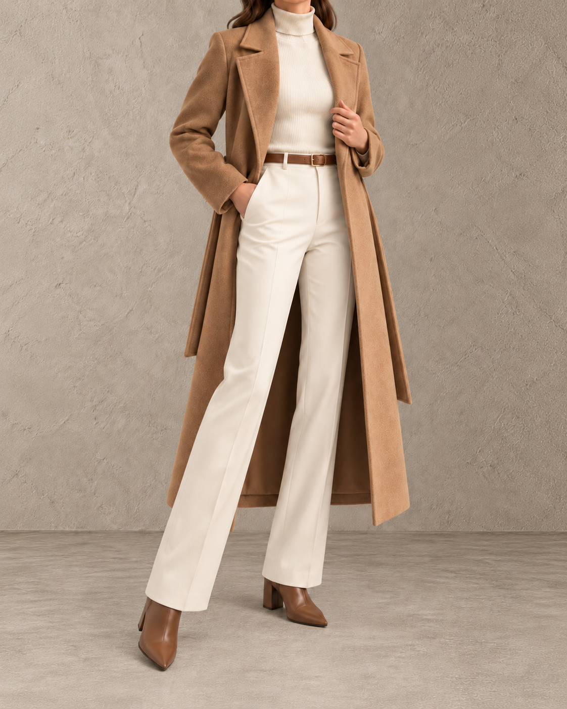 Vivienne™ | Getailleerde Lange Jas