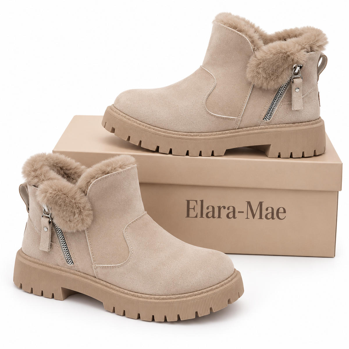 Elara-Mae™ | Warme Winter Comfortlaarzen