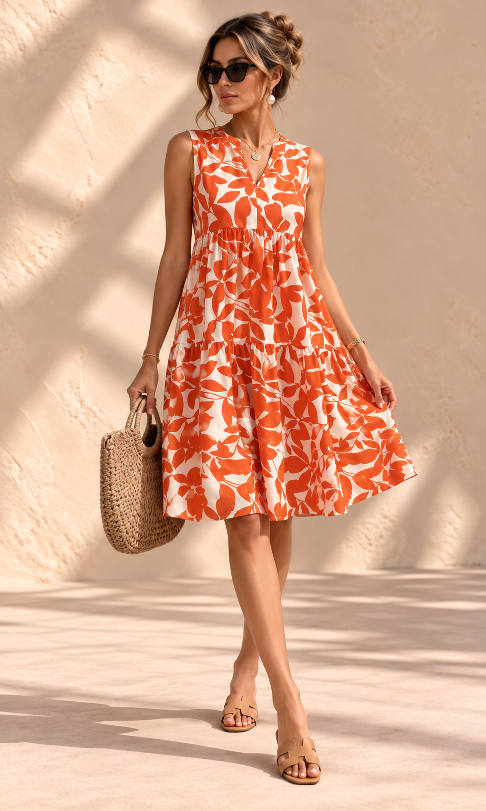 Tasha™ | Elegante Midi-jurk met Buikcamouflerend Ontwerp
