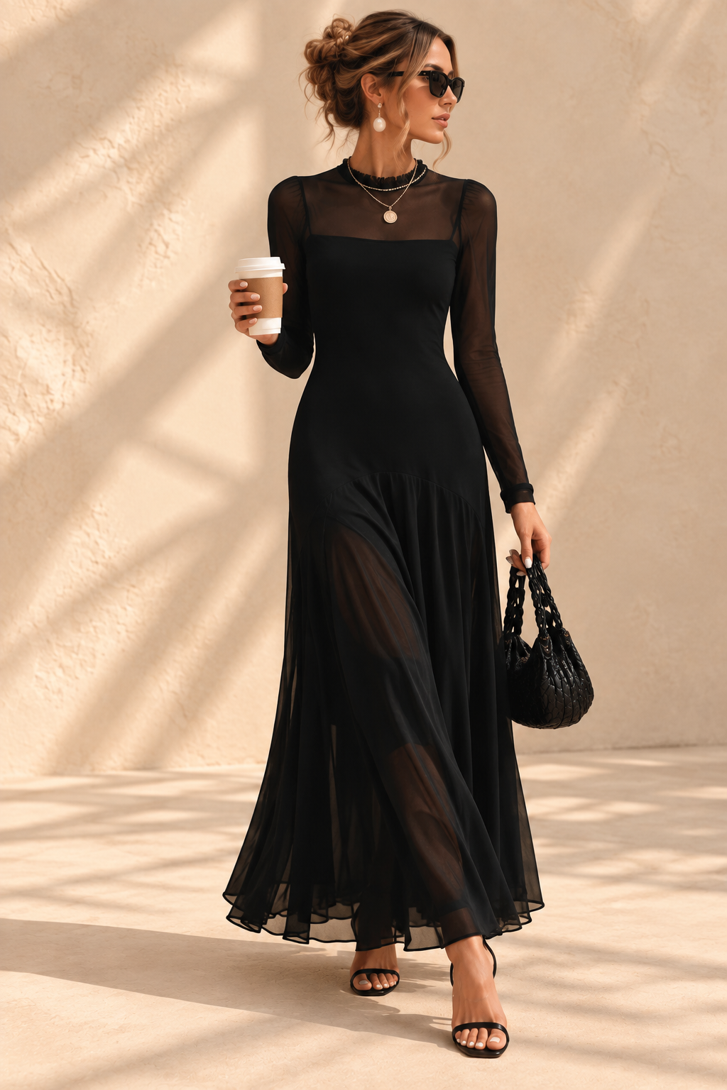 Ziva™ | Elegante Soepelvallende Maxi-jurk met Tijdloze Stijl