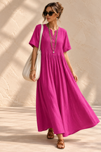 Noor™ | Geplooide Jurk