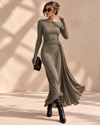 Veya™ | Elegante Soepelvallende Maxi-jurk met Tijdloze Gratie