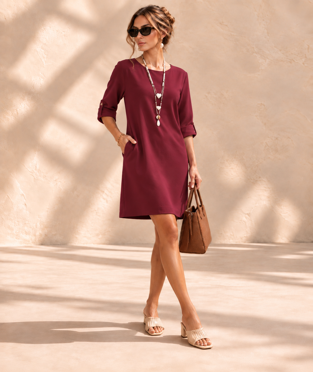 Odette™ | Elegante Midi-jurk