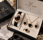 Aurelia™ | Horloge- & Sieradenset met Kristallen Hart