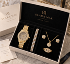 Celestia™ | Kristallen Horloge- & Sieraden Cadeauset