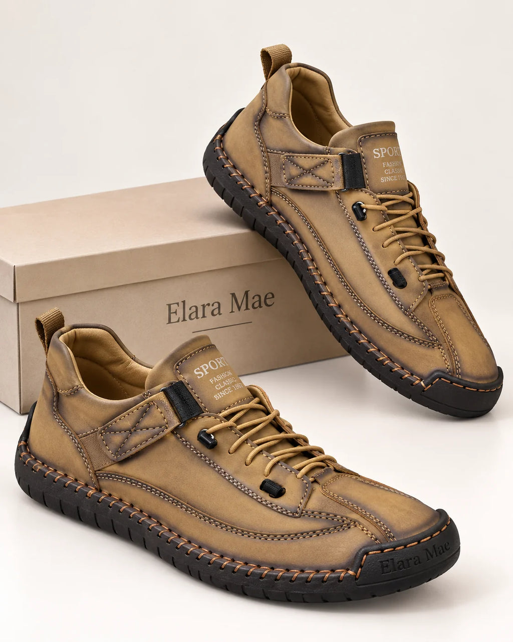 Nolan™ | Handgestikte Comfort Sneakers voor Elke Dag
