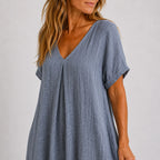 Violet™ | Soepelvallende Maxi Jurk