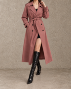 Juliette™ | Lange Trenchcoat met Ceintuur