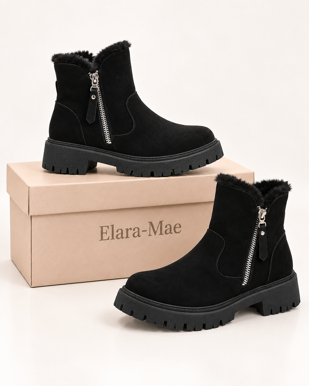 Elara-Mae™ | Warme Winter Comfortlaarzen