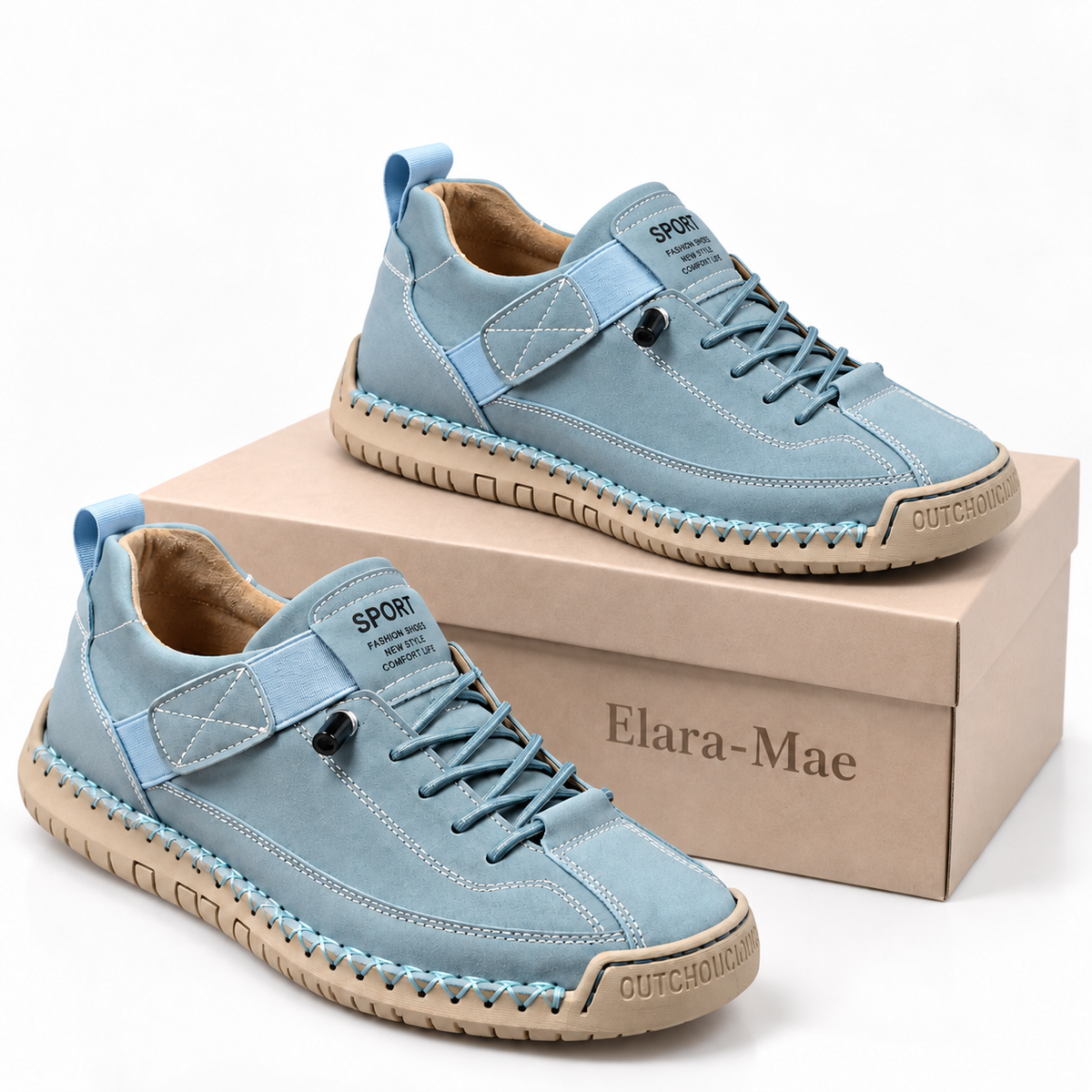 Milo™ | Handgestikte Comfort Sneakers voor Elke Dag