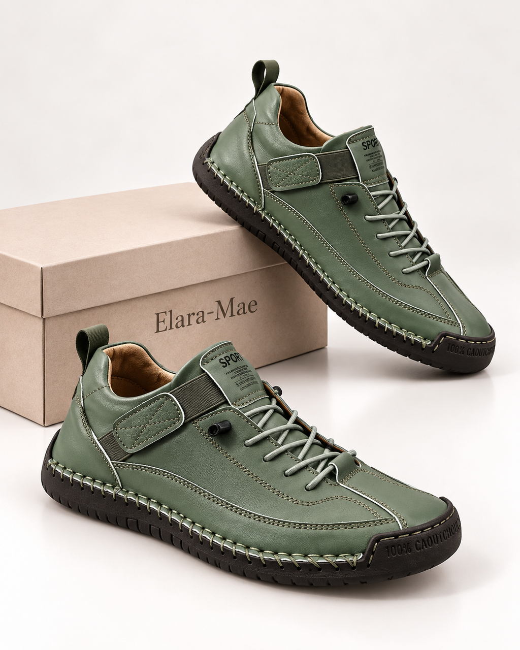 Milo™ | Handgestikte Comfort Sneakers voor Elke Dag