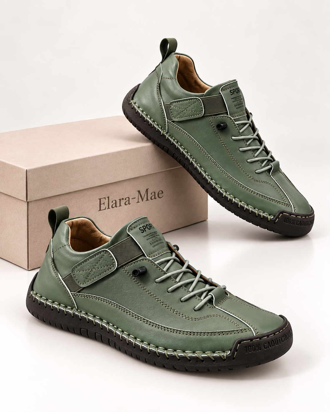 Milo™ | Handgestikte Comfort Sneakers voor Elke Dag