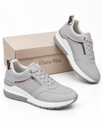 Elara-Mae™ – Casual Sneakers met Sleehak en Plateau