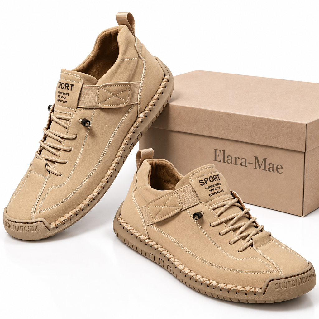 Theo™ | Handgestikte Comfort Sneakers met Bandje