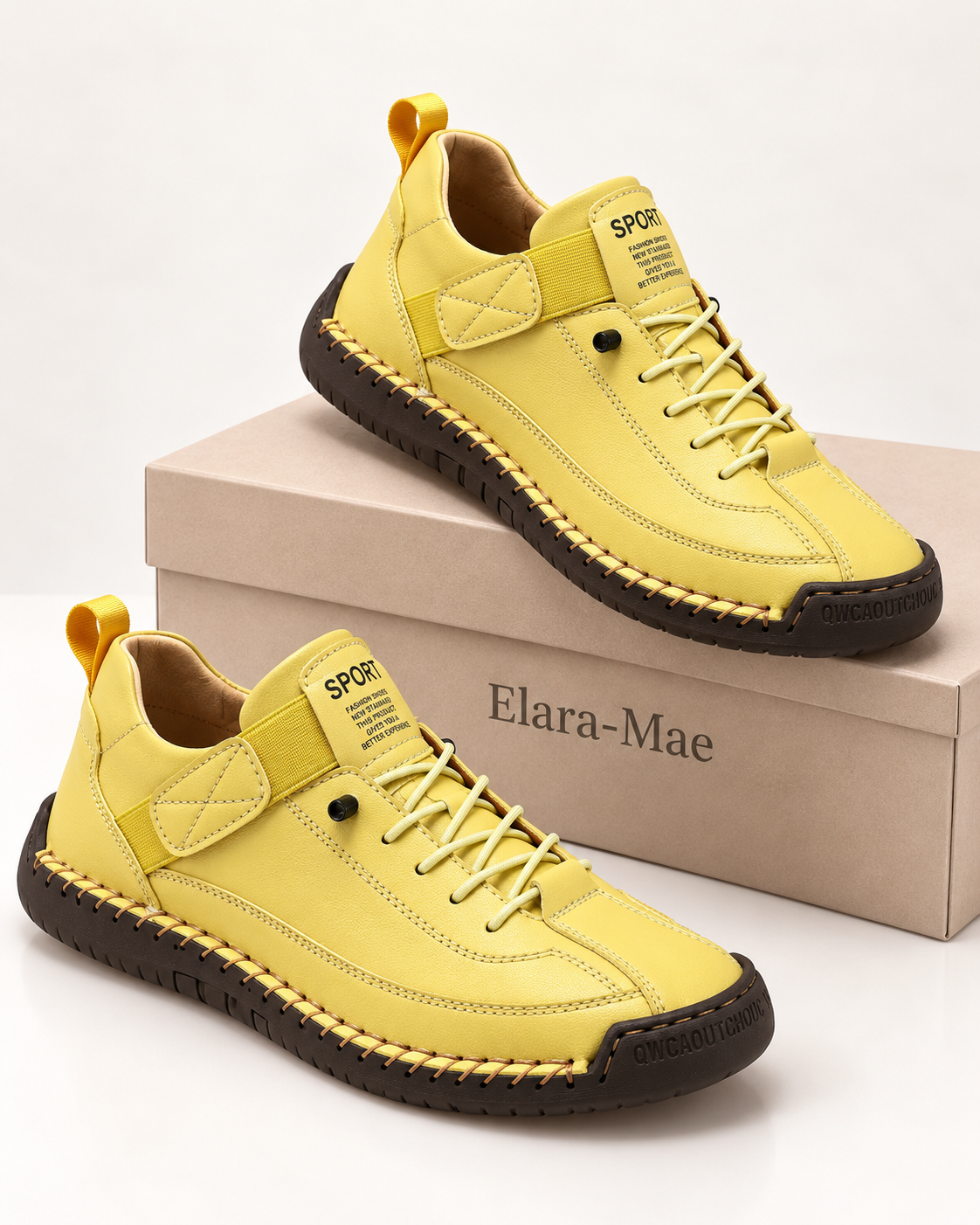 Arlo™ | Handgestikte Casual Comfort Sneakers