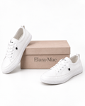 Elara-Mae™ – Effen Casual Platte Sneakers