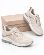 Elara-Mae™ – Casual Sneakers met Sleehak en Plateau