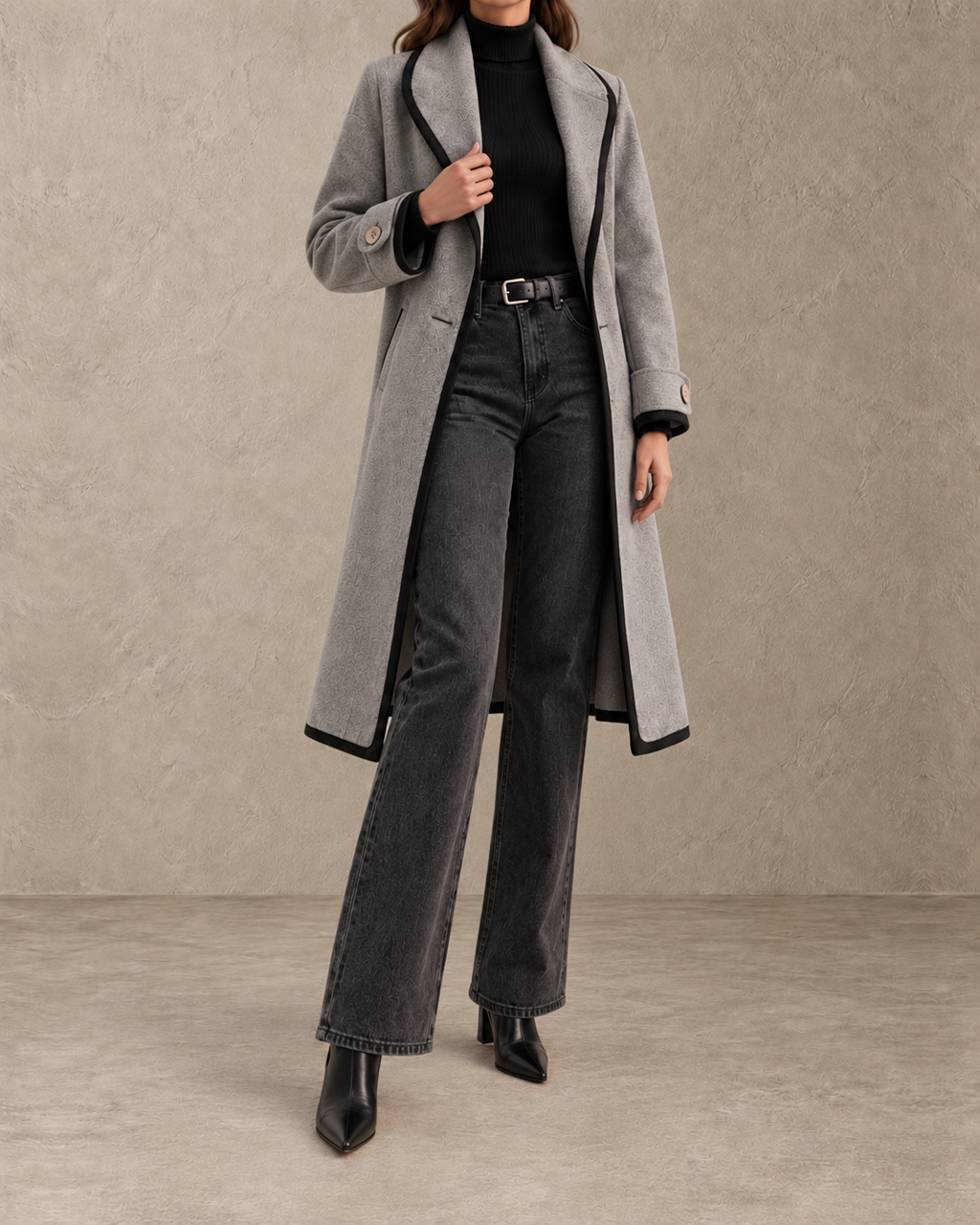 Adeline™ | Wikkeljas met Contrastrand