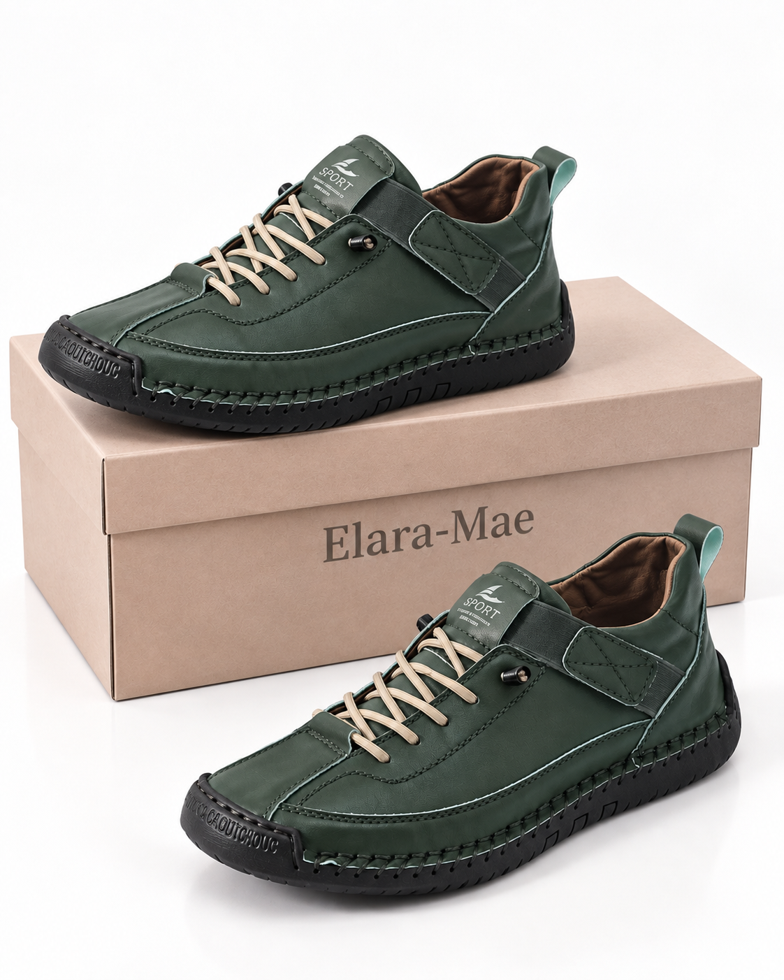 Rowan™ | Handgestikte Comfort Sneakers