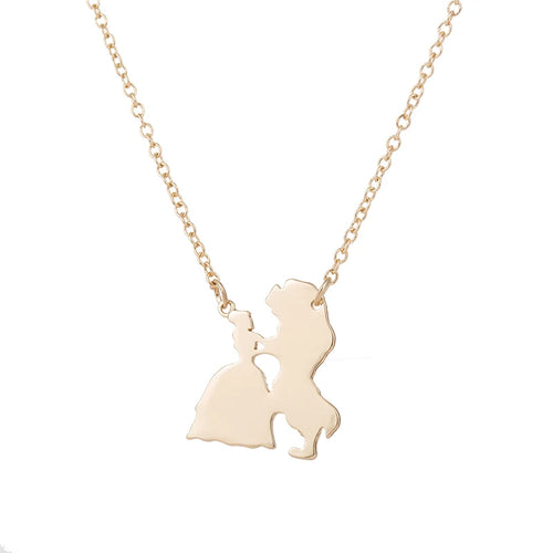 Amora™ | Parent &amp; Child Silhouette Pendant Necklace
