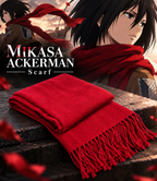Mikasa-geïnspireerde Sjaal