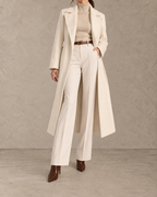 Vivienne™ | Getailleerde Lange Jas