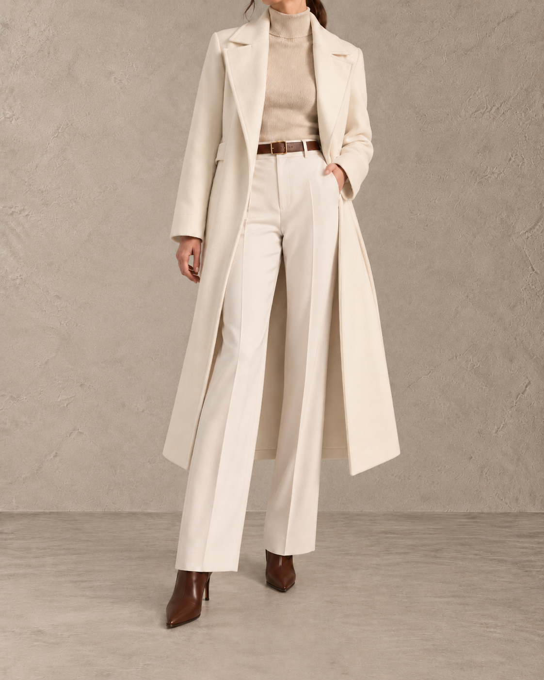 Vivienne™ | Getailleerde Lange Jas