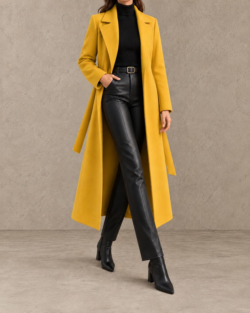 Vivienne™ | Getailleerde Lange Jas