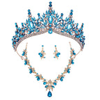Aurielle™ | Crystal Tiara, Necklace &amp; Earring Set
