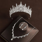 Liora™ | Crystal Vine Necklace &amp; Earring Set