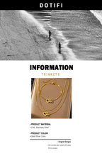 Amora™ | Interlocking Heart Necklace &amp; Bracelet Set