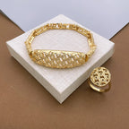Marcelline™ | Ornate Gold-Tone 4-Piece Jewelry Set