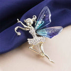 Fayelle™ | Crystal Fairy Wing Brooch