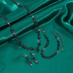 Aureline™ | Crystal Vine Necklace, Bracelet &amp; Earring Set