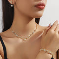 Aureline™ | Crystal Vine Necklace, Bracelet &amp; Earring Set