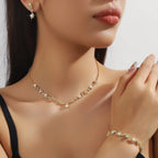 Aureline™ | Crystal Vine Necklace, Bracelet &amp; Earring Set