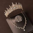 Liora™ | Crystal Vine Necklace &amp; Earring Set