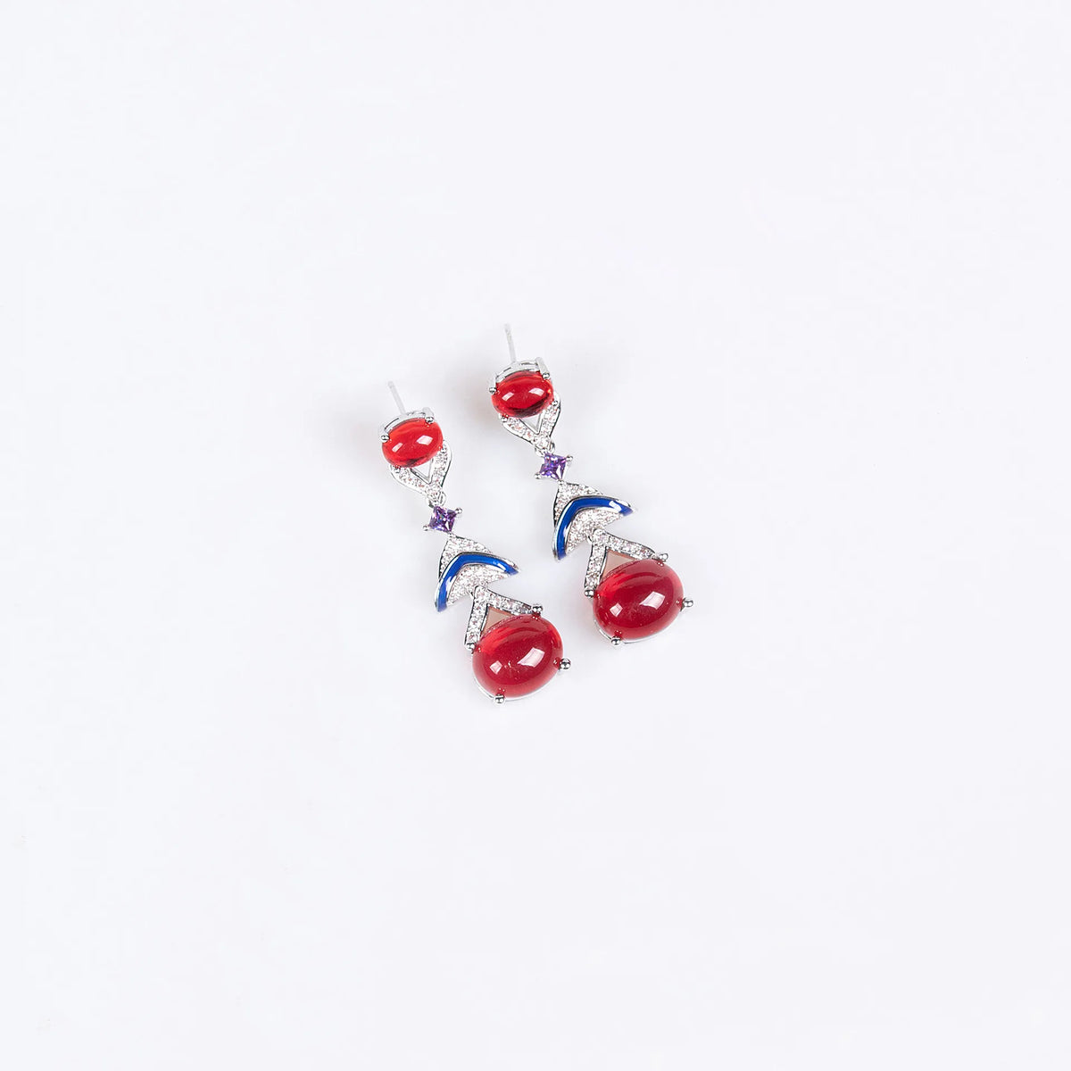 Esmerelle™ | Green Crystal Necklace &amp; Earring Set