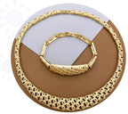 Marcelline™ | Ornate Gold-Tone 4-Piece Jewelry Set
