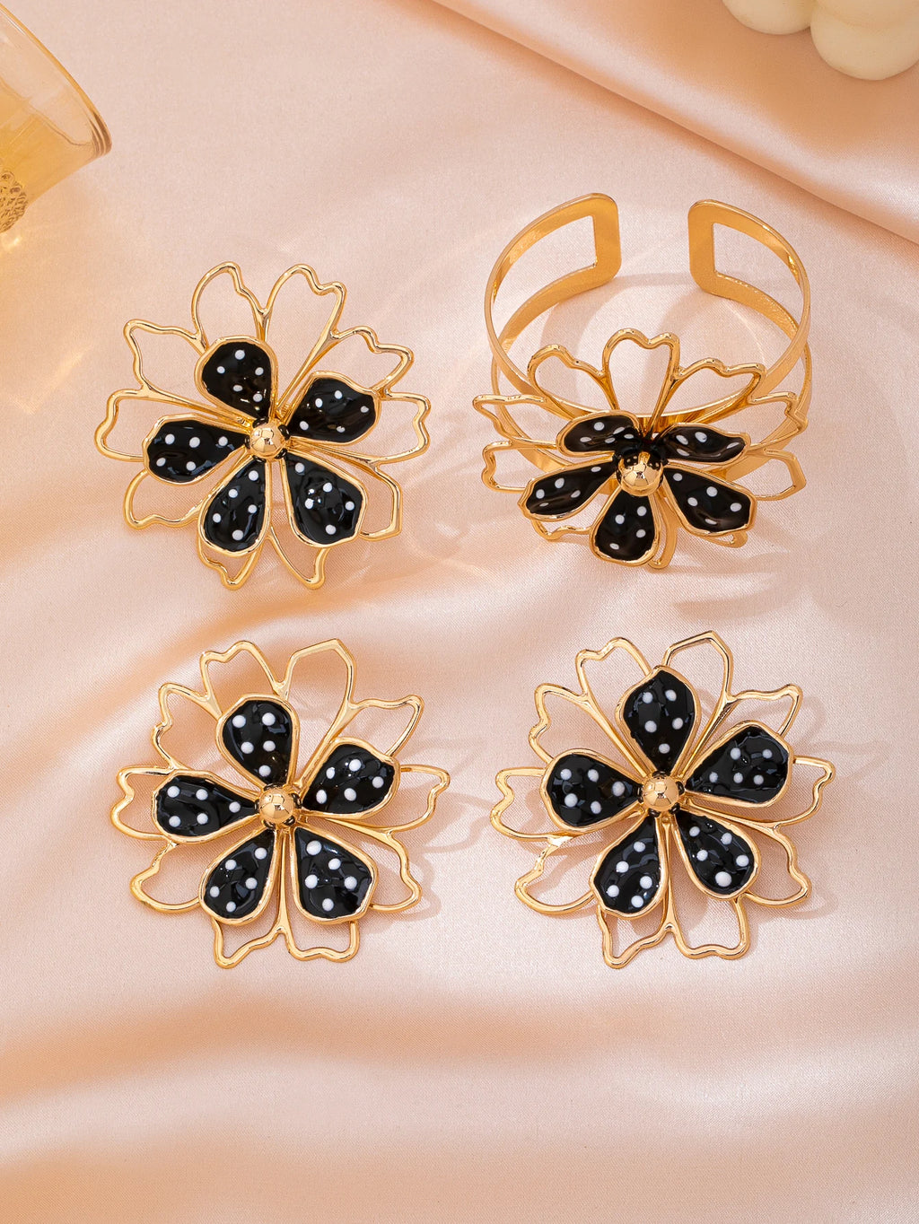 Florienne™ | Statement Sieradenset met Bloemen