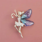 Fayelle™ | Crystal Fairy Wing Brooch