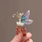 Fayelle™ | Crystal Fairy Wing Brooch